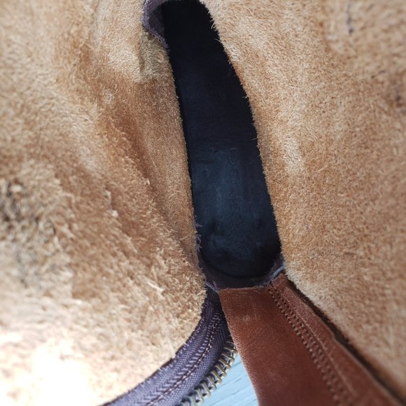 Gorgeous Leather Western Grunge Boot - Picture 6 of 8